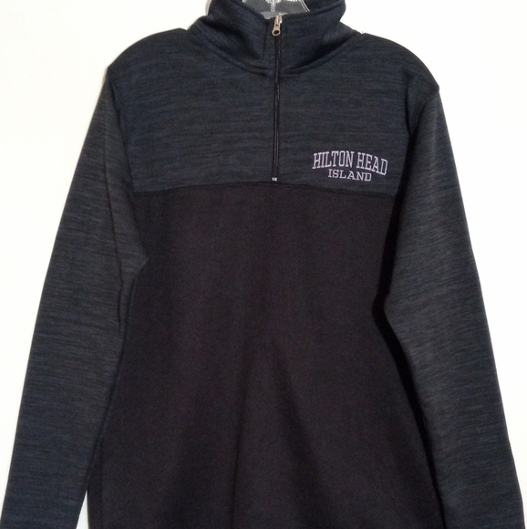 Basix Of America Other - Basix of America Hilton Head Island pullover half zip sweater men size small